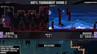Blueye95 vs Msushi100 | Round 2 | GSA Any% Tournament 2018 | Celeste
