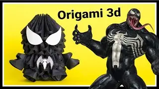 Haz a Venom con Papel 🕷