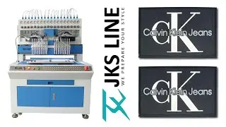 Silicone Rubber Badge | Calvin Klein | Dispensing Machine | Manufactured By JKS Line, Bangladesh.