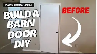 Build a barn door DIY