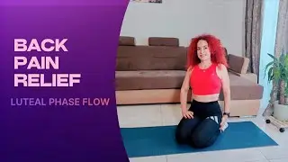 5 Gentle Back Exercises for Lower Back Pain | Luteal Phase PMS Relief