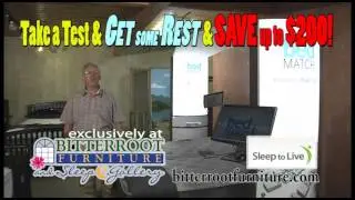 Bitterroot Furniture &mdash; Sleep to Live