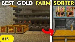 Best gold farm sorting system in Minecraft 💯