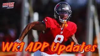 Week 1 Fantasy Football Advice: Hot ADP Risers & Fallers Updates!
