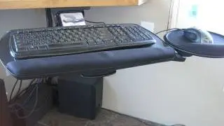 Ergonomic Keyboard Tray - HON Samba (part 1) - My Desk