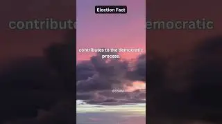 Election Fact | Every Vote in an election  #peoplesvote #election #facts #vote #shortfeed