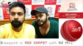 Sreesanth with RJ Mike in #RedFMRedCarpet | 'Team 5' Movie Special | Red FM Kerala | Promo