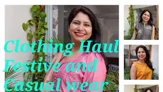 Clothing Haul Festive and Casual Collection|Devanjali Creations Haul|by Gazzling Diva