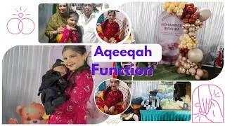 Family get together♥️ sab gaye aqeeqah ceremony enjoy karne 🤗