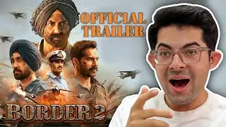 Pakistani Reaction on Bollywood Movie BORDER 2 Trailer | SUNNY DEOL | DILJIT DOSANJH | VARUN DHAWAN