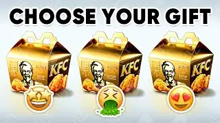 🎁 Choose Your GIFT...! LUNCHBOX Edition 🍔🍕🍫 🍨  How Lucky Are You? Daily Quiz