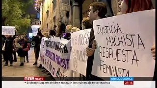Govt. backs changes to sexual assault laws (Spain) - BBC News - 3rd March 2020