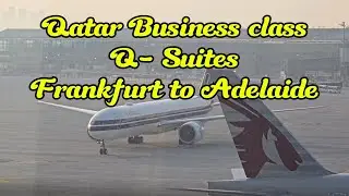 Qatar Business Class Q-Suites: Frankfurt to Adelaide Flight Review
