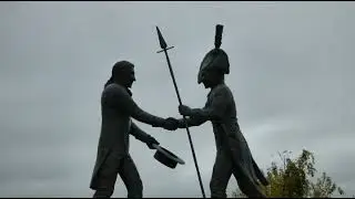 A short visit with Meriwether Lewis at the Falls of the Ohio River