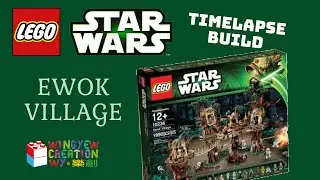 Time Lapse  - LEGO STAR WARS Ewok Village Speed build (10236)
