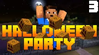 Minecraft ► HALLOWEEN PARTY #3: Halloween horror!