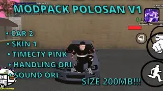 MODPACK POLOSAN V1 SUP SAMP/SA #gtasanandreas #gaming #samp #modpackringan
