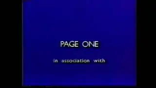 Echo Cove Productions/Page One/Lorimar-Telepictures (1986)