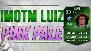 FIFA 14 IMOTM DAVID LUIZ PINK PALE !! FIFA 14 IMOTM DAVID LUIZ PINK SLIPS ITA