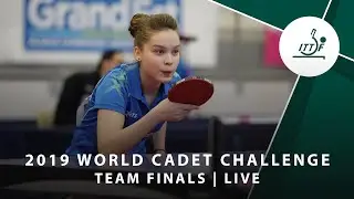 2019 ITTF World Cadet Challenge - Team Girls&Boys Finals