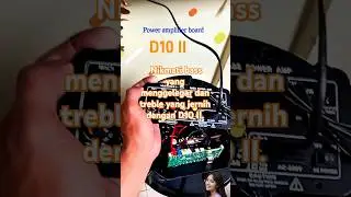 Upgrade suara sistem audio kamu dengan D10 II!