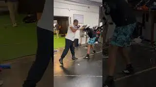 #boxing pad work #combos