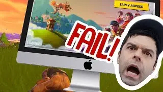FORTNITE on an iMac&hellip; EPIC FAIL! Instant Regret! ✊TottyChoCho Gaming