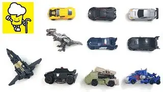 Transformers Movie 5 The Last Knight Toys Easy One Step Changers with Optimus Prime Bumblebee