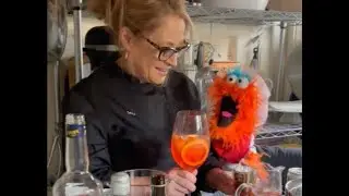 Judy Ludy and Puppet Craft...the perfect Aperol Spritz!