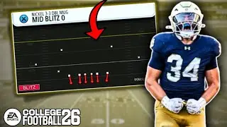 The FASTEST Nano Blitz In College Football 26 - Easy Sacks!