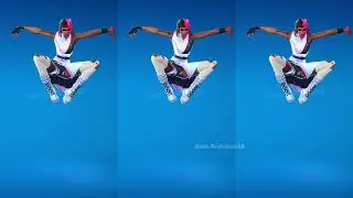 Fortnite Trinity's Kick Emote With Iridia Vayne Skin Thicc 🍑😍🥵😂