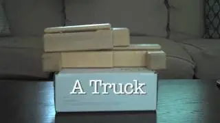 Magnetic Wooden Toys from Tegu - Building a Truck