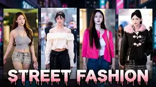✨Красивые девушки Китай TikTok Уличная мода 💃💦2025 выпуск 111 #красота