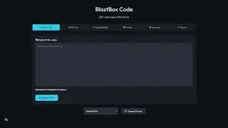How to add an extension to the BlastBox Code?