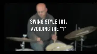 Jazz Drum Lesson: Avoiding the 