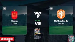 SPAIN VS NETHERLANDS UEFA NATIONAL LEAGUE #fifamobile #fc24 #esports#spain#dutch#fcmobile #subscribe