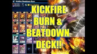 Yu-Gi-Oh Duel Links Kickfire Burn Beatdown
