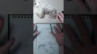 60-Second Figure Drawing Speed Rendering #Shorts