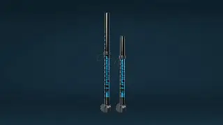 HD RDM Aluminium Mast Extension (U-Pin) | Unifiber Windsurfing Accessories