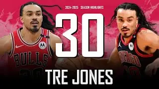 Tre Jones || 2024-2025 Chicago Bulls Highlights