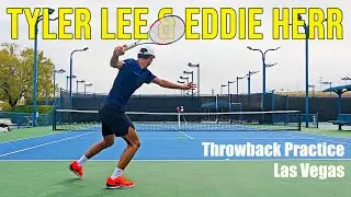 TYLER LEE & EDDIE HERR CHAMP JANG JUNSEO THROWBACK PRACTICE