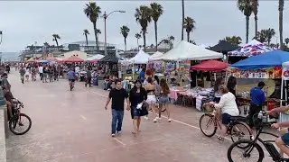 Unregulated street vendors take over San Diego beaches, boardwalks and parks