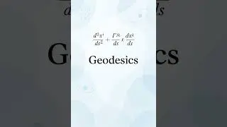 Geodesics Explained! 🔬 #Shorts