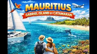 Catamaran Tour to Gabriel Island l North Mauritius Island | Best time to visit Gabriel Island