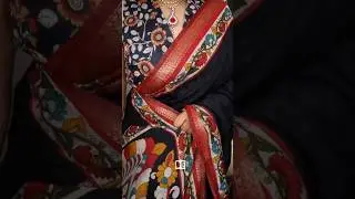 ₹1799 Chanderi Silk Elegance| Kalamkari Print Saree #partywearsaree #sareelove #saree