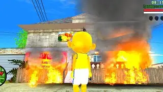 😭 Rumah Upin kebak4ran ❤️ Oyanio Tv