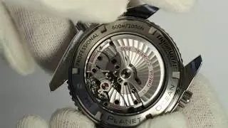 Omega Seamaster Planet Ocean Titanium 45.5 mm experimental super close video