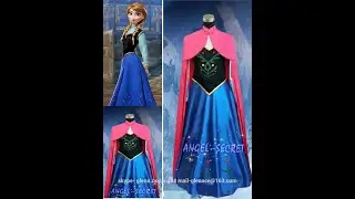 My $17 Princess Anna Costume from Aliexpress!!!