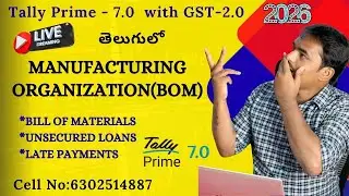 Bill of Materials (BOM) in Tally Prime 7.0