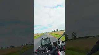 Motorcycle Chill Golden Hour ride QJ Motor #pov #asmr #freedom #qjmotor